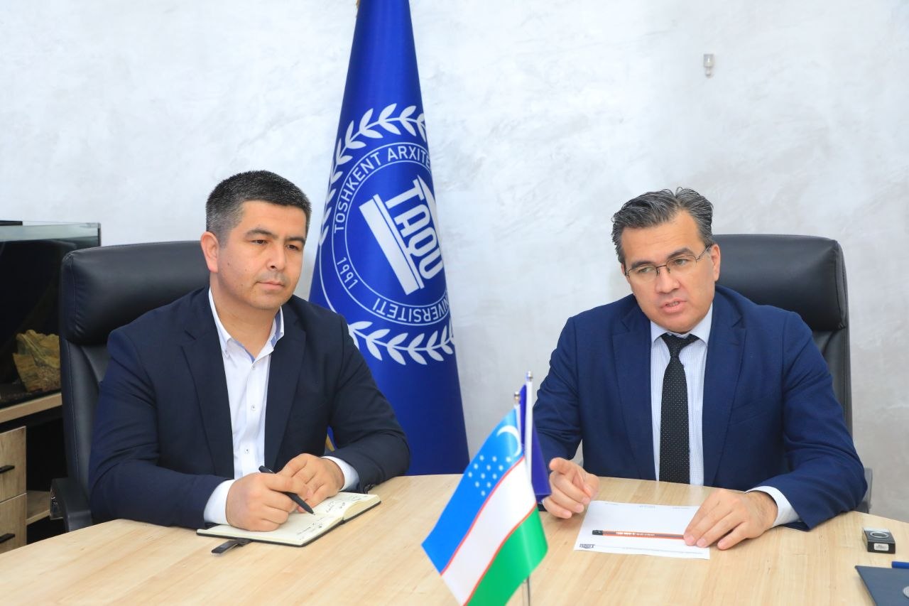 TOSHKENT ARXITEKTURA-QURILISH UNIVERSITETI va “OPTIMAL ARCHITECT GROUP” o‘rtasida memorandum imzolandi